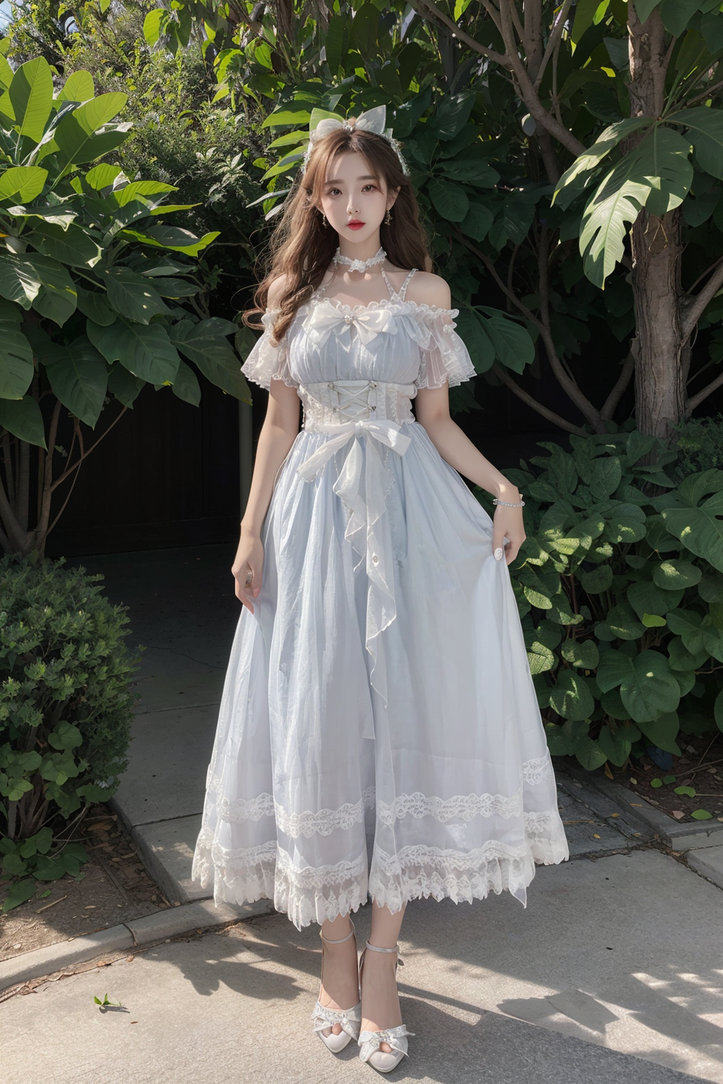 570107774-1girl, ,, standing,  white dress , lace-trimmed dress, jewelry,full bo.png